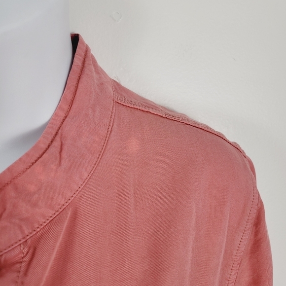 Sanctuary 100% Lyocell Snap Front Lightweight Jacket Size M - Picture 4 of 8